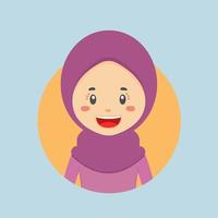 Avatar of a Brunei Character vector