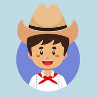 Avatar of a Cuba Character vector