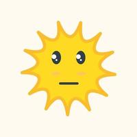 Sun Emoticon Logo vector