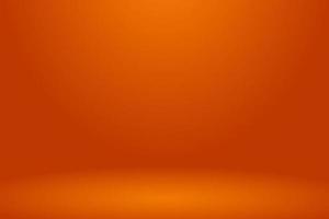 Abstract background. The studio space is empty. With a smooth and soft white and orange color vector