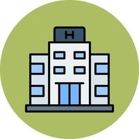 icono de vector de hotel