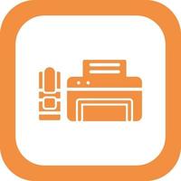 Teleprinter Vector Icon