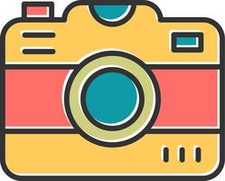 Photo Camera Vector Icon