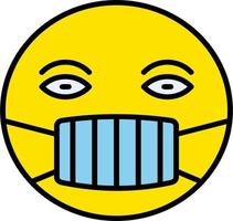 Face Mask Vector Icon