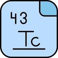 Technetium Vector Icon