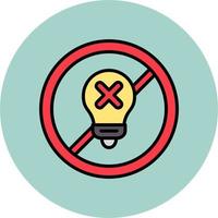Incandescent Light Vector Icon
