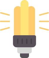 Fluorescent Light Vector Icon