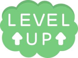 Level Up Vector Icon