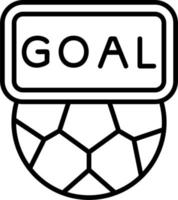 Goal Vector Icon