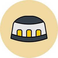 Prayer Hat Vector Icon