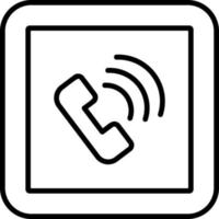 Public Telephone Vector Icon