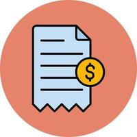 Invoice Vector Icon