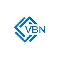 VBN technology letter logo design on white background. VBN creative initials technology letter logo concept. VBN technology letter design. vector