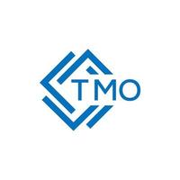 TMO technology letter logo design on white background. TMO creative initials technology letter logo concept. TMO technology letter design. vector