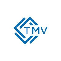 TMV technology letter logo design on white background. TMV creative initials technology letter logo concept. TMV technology letter design. vector