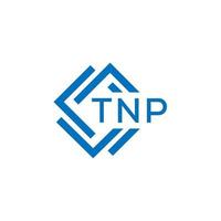 TNP technology letter logo design on white background. TNP creative initials technology letter logo concept. TNP technology letter design. vector