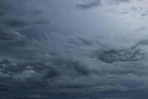 dark blue cloud with white light sun set sky background and city light midnight evening time photo