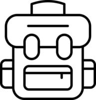 Backpack Vector Icon