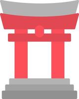 Torii Gate Vector Icon