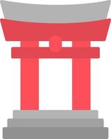 Torii Gate Vector Icon