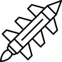 Missile Rocket Vector Icon