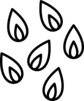 Flower Petals Vector Icon