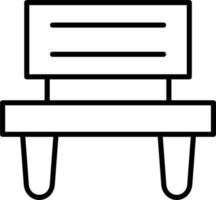 Bench Vector Icon