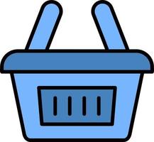 Shopping Basket Vector Icon