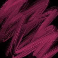 pink brush in black color background photo