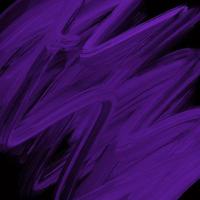 violet brush in black color background photo