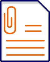 CV Vector Icon