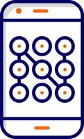 Mobile Security Vector Icon