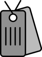 Dog Tag Vector Icon