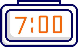 Digital Clock Vector Icon