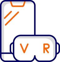 Virtual Reality Vector Icon