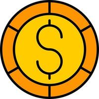 Coin Vector Icon