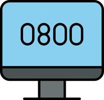 Help Line Vector Icon