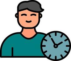 Time Management Vector Icon