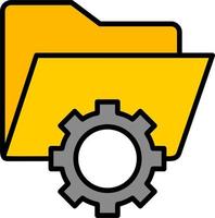 Data Management Vector Icon