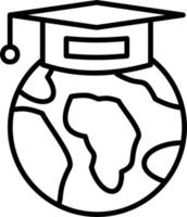 Global Education Vector Icon