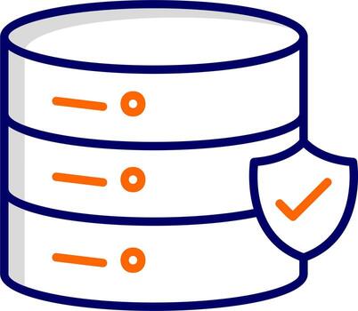 icono de vector de base de datos