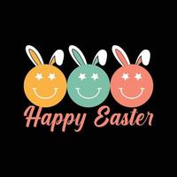 Happy Easter t-shirt design vector