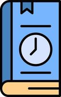 Book Time Limit Vector Icon