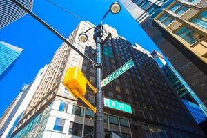 Beautiful street of New York City and America, January 01th, 2018 in Manhattan, New York City. Pro Photo