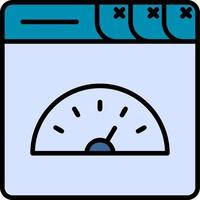 Page Speed Vector Icon