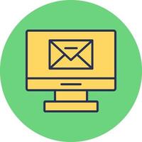 icono de vector de correo electrónico