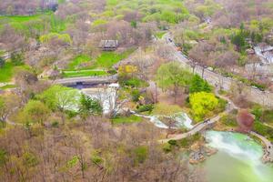 Aerial orbit of Long's Park in Lancaster PA photo