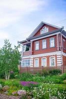 View of house and front yard photo