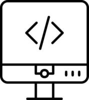 Coding Vector Icon