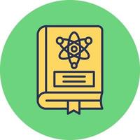 Physics Book Vector Icon